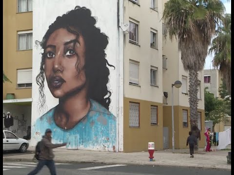 Street art transforms Quinta do Mocho district in Lisbon