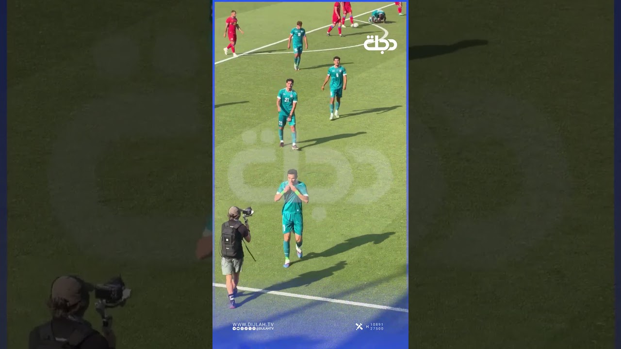 فيديو | لحظة تسجيل لاعب المنتخب العراقي علي يوسف هدف التقدم في مرمى أندورا