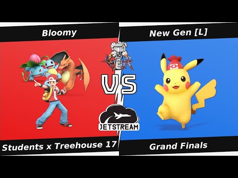 Students x Treehouse 17 Grand Finals - Bloomy (PKM Trainer) Vs New Gen [L] (Pikachu) - SSBU