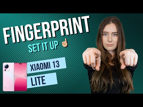 Xiaomi 13 Lite - How to set up Fingerprint • 📱 • 👆🏼 • 🔐 • Tutorial