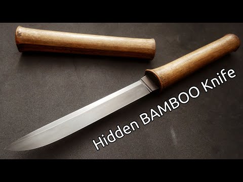 Knife Making - Hidden Bamboo Knife Video