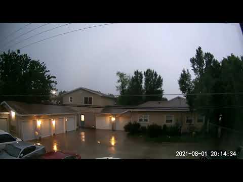 Rain Storm Time-lapse [Bountiful, UT 08.01.2021]