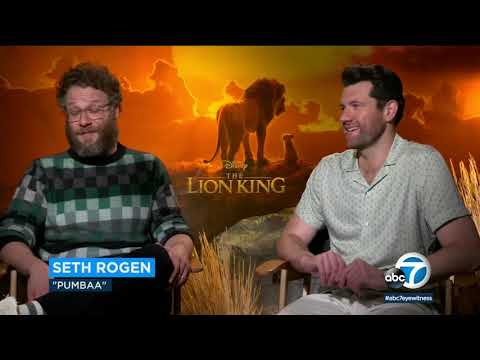 Seth Rogen, Billy Eichner add comic relief to "The Lion King" | ABC7