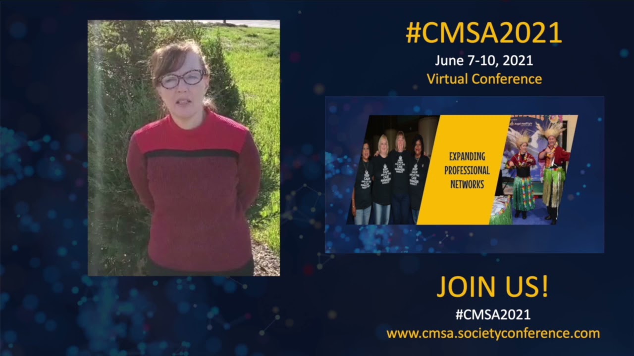 Join us for the 2021 CMSA Conference!