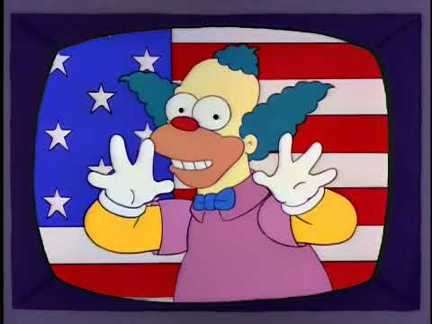 Simpsons - Krusty Burger 1984 Olympics Promo (from “Lisa’s First Word”)