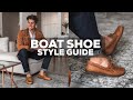 6 NEW WAYS To Style Sperry Boat Shoes Break The Norm