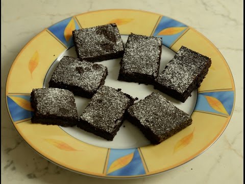 Fudge Brownie zum selber backen (leckerer Schokoladenkuchen)