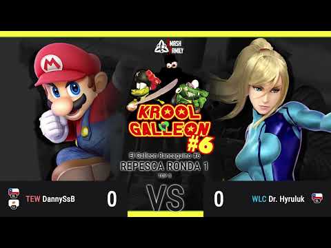 GR#6 - TOP8 - LR1 -  TEW | DannySSB (Mario) vs WLC | Dr. Hyruluk (ZSS)