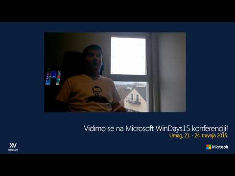 WinDays15 najava predavanja - Adis Jugo