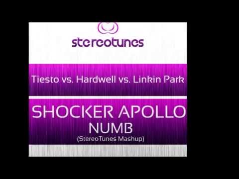 Tiesto Vs  Hardwell Vs  Linkin Park - Shocker Apollo Numb (StereoTunes mashup)