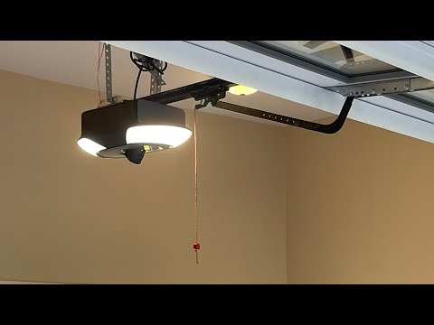 Chamberlain B6753T Update With Brand New 16x8 Martin Garage Door