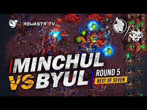 STARCRAFT FASTEST COREANO 🇰🇷 MINCHUL vs BYUL 🇰🇷 ROUND 5