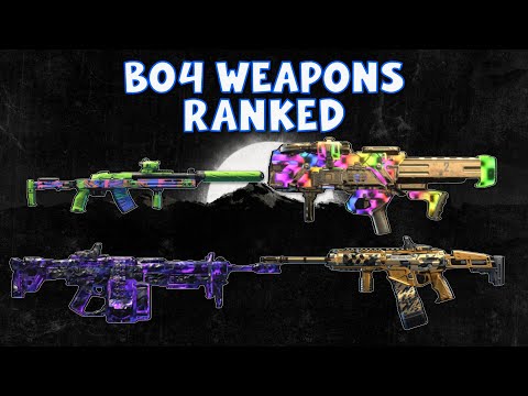 COD Bo4 Zombies Weapons Ranked Worst to Best