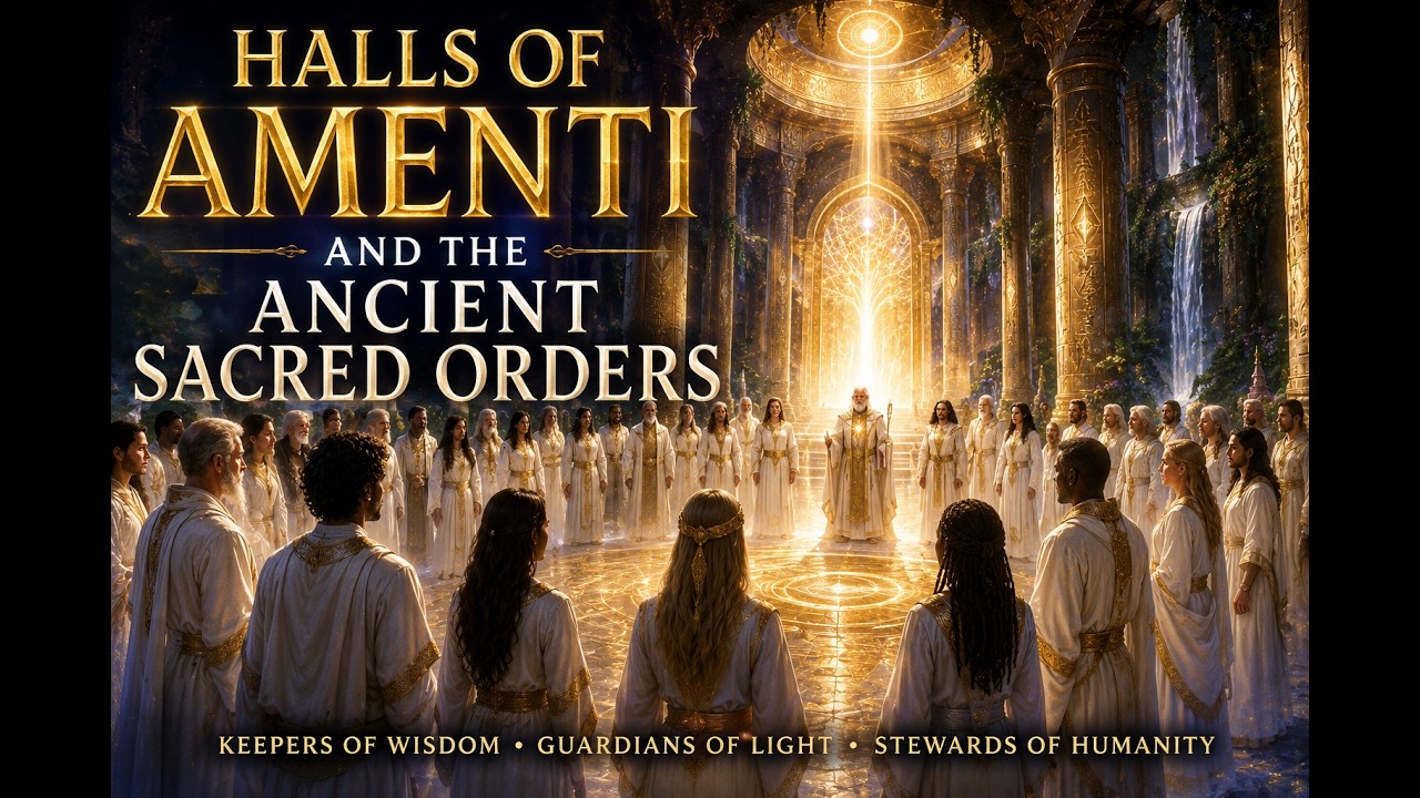 Video thumbnail: The Halls of Amenti & the Ancient Sacred Orders | The Hidden Keepers of Humanity's Lost Wisdom