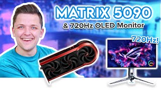 The FASTEST Ever RTX 5090?! 🤯 [ASUS Matrix RTX 5090 & 580Hz OLEDs @ Gamescom 2025]