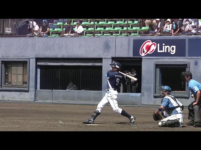 【ファーム】取られたら取り返す!! ライオンズ・蛭間拓哉 ピッチャー返しのタイムリーヒット!! 2025年8月3日 北海道日本ハムファイターズ 対 埼玉西武ライオンズ