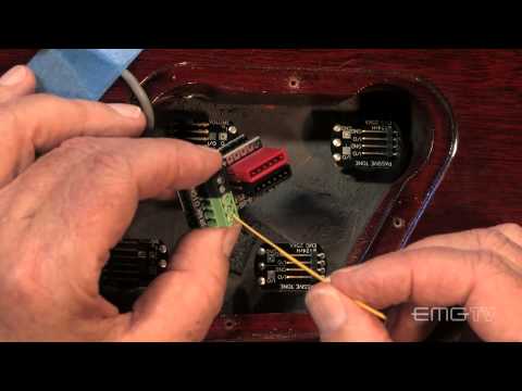 Easy solderless Zakk Wylde signature pickup Install with Rob Turner, EMGtv