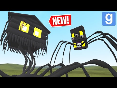 HOUSE HEAD ⚠️ NEW TREVOR HENDERSON CREATURE! (Garry's Mod Sandbox) | JustJoeKing