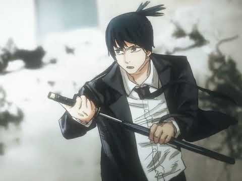 Aki vs Katana man Manga animation (Chainsaw Man)