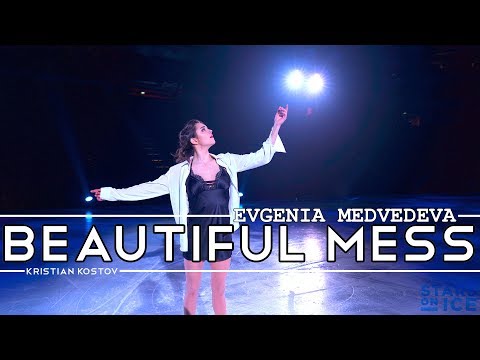 Evgenia Medvedeva's "Beautiful Mess" (sung by Kristian Kostov) in 4K - Stars On Ice 2019