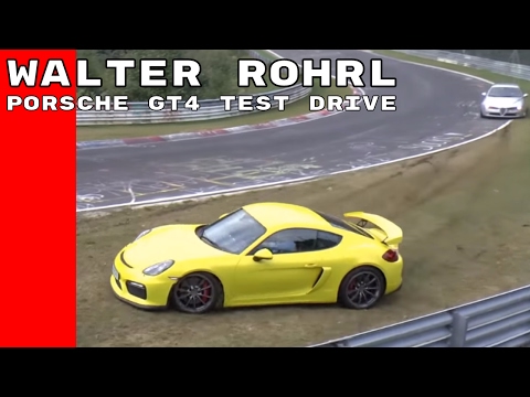 Porsche GT4 Test Drive By Walter Rohrl