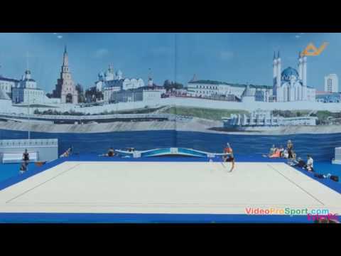 Aleksandra Soldatova Ribbon Training - WC Kazan 2016