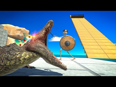 Who can WIN the challenge of KING PURUSSAURUS? Animal Revolt Battle Simulator (ARBS)