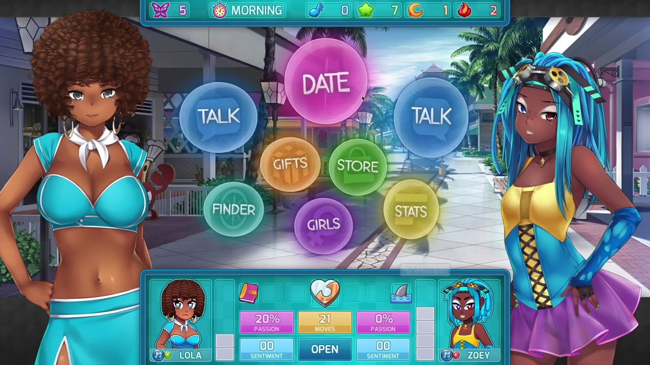 HuniePop 2: Double Datevideo poster