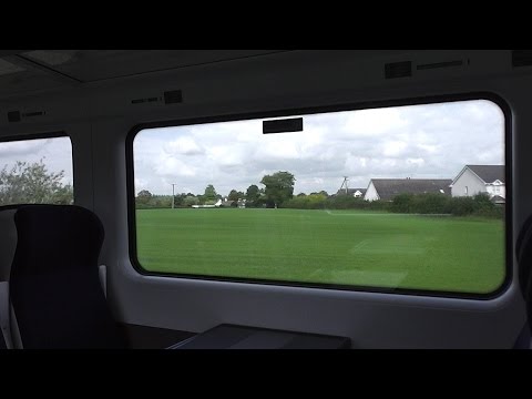 Onboard a 22000 Class ICR Train - Portarlington to Tullamore