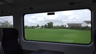 preview picture of video 'Onboard a 22000 Class ICR Train - Portarlington to Tullamore'