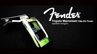 Video thumbnail for Fender Yngwie Malmsteen Clip-On Tuner csíptetős hangoló by HangszerPláza