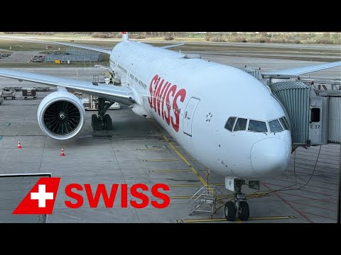 Miniatura de YouTube para SWISS Boeing 777-300ER