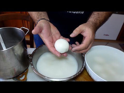 Mozzarella Fatta in casa Facile e Genuina - Procedimento completo