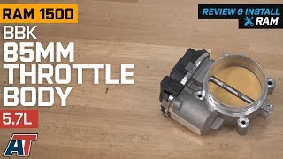 2013-2018 Ram BBK 85mm Throttle Body 5.7L Review & Install