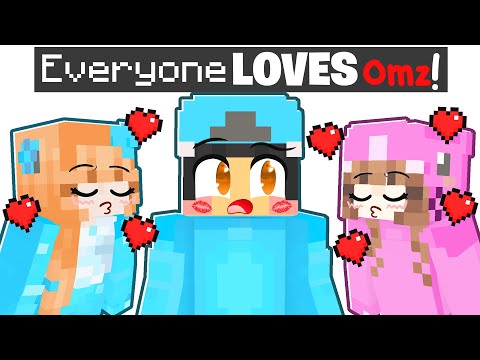 Everyone LOVES OMZ in Minecraft! - Parody Story(Roxy and Lily)