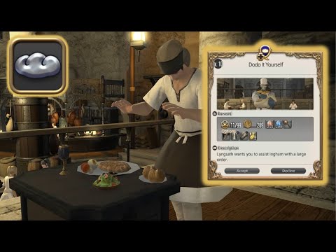 QQ - FFXIV - Culinarians' Level 10 - Dodo it Yourself
