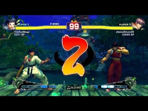 SSFIV Online PSN elwoodblues85 (Guy) vs. TheRedMage (Makoto) [HD]