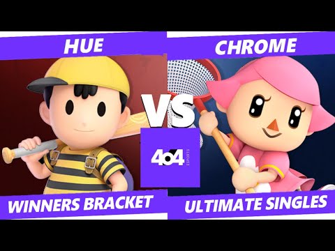 4o4 Smash Night 102 - Free| Hue (Ness) vs Chrome (Villager) - Winners Round 2