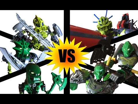 LEGO BIONICLE: Lewa VS Lewa VS LEWA VS LEWA VS LEEWAAA | Feat. Eljay |