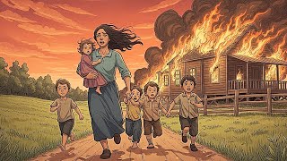 Quemaron la casa de la pobre madre abandonada, pero nadie podía imaginar lo que Dios haría.