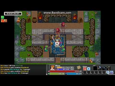 Tangledeep -  Dragon Armor + Punching Power + Traps vs First Boss