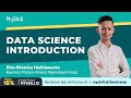 Short Class Data Science Introduction MySkill