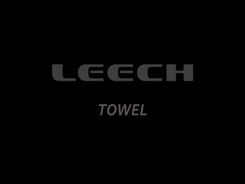 Prosop Leech Towel Black 3004