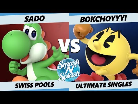 SNS5 SSBU - Sado (Yoshi) Vs. Bokchoyyy! (Pac-Man) Smash Ultimate Tournament Pools