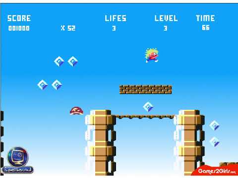 The Great Giana Sisters Flash Game No Deaths