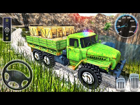 US Offroad Military Truck Driving 2020 - Army Transport Cargo Driver Simulator - Android GamePlay