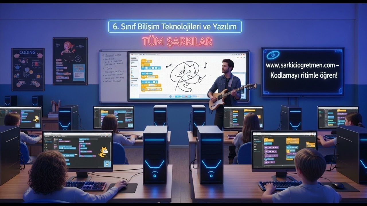 6. SINIF BİLİŞİM TEKNOLOJİLERİ VE YAZILIM Tüm Şarkılar