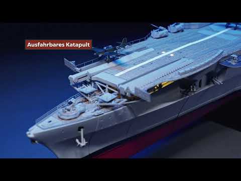 Flugzeugträger Graf Zeppelin Hachette 1:200 Mufumo Funktionsvideo