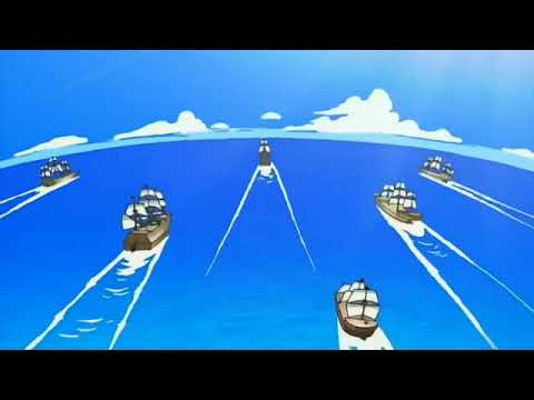 One Piece opening, but it's the Brazilian Navy Song