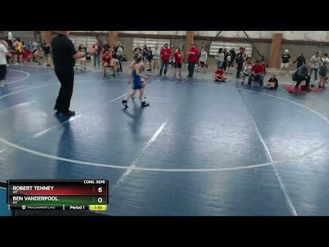 71 Lbs Cons. Semi - Robert Tenney, MT Vs Ben Vanderpool, MT F642
